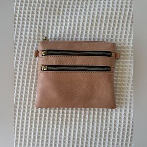Light Pink/Tan Crossbody Small Bag